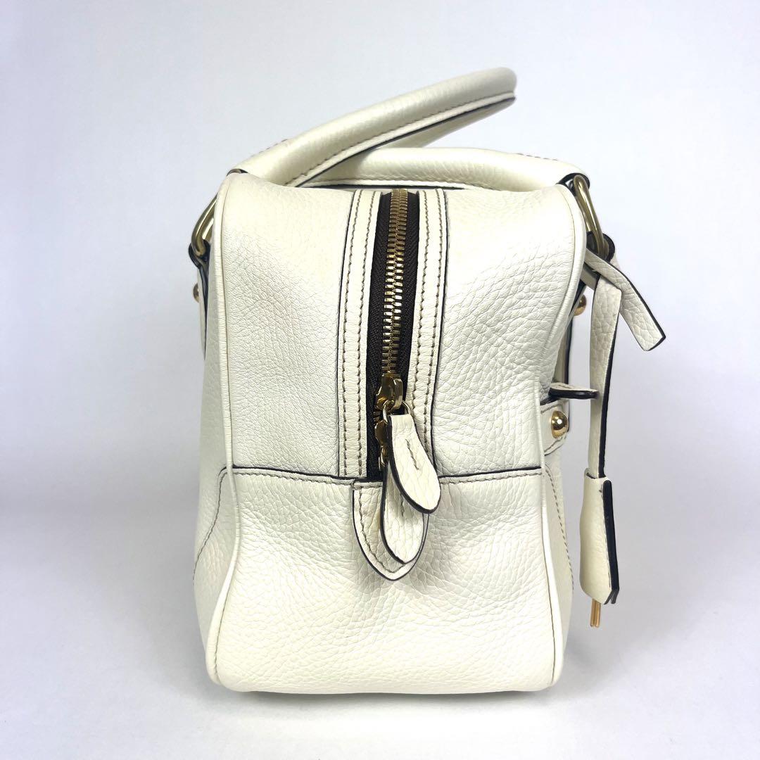 【値下げ交渉歓迎】J&M DAVIDSON MINI MIA ハンドバッグシボ革