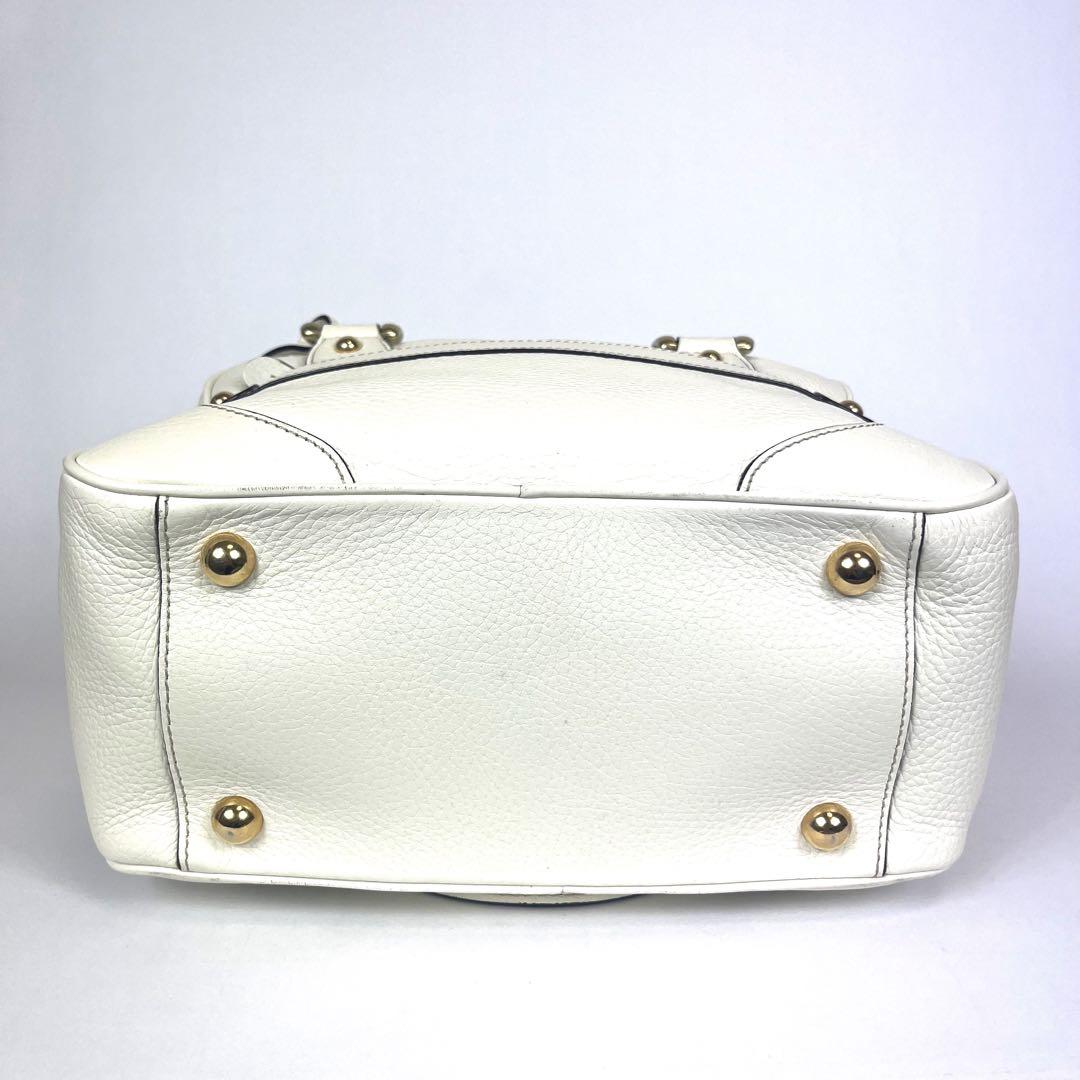 【値下げ交渉歓迎】J&M DAVIDSON MINI MIA ハンドバッグシボ革