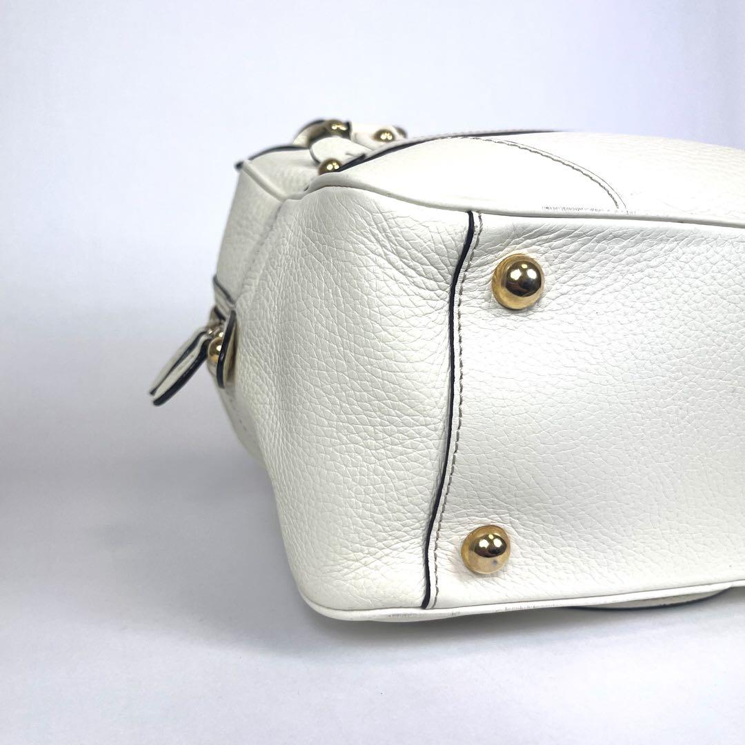 【値下げ交渉歓迎】J&M DAVIDSON MINI MIA ハンドバッグシボ革