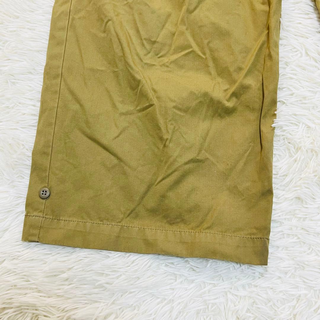 23ss 近年 かぐれ ユーティリティーイージーパンツ カーキ コットン100%