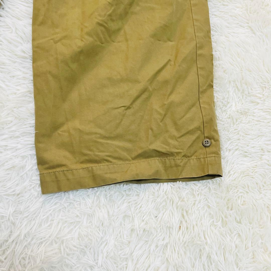 23ss 近年 かぐれ ユーティリティーイージーパンツ カーキ コットン100%