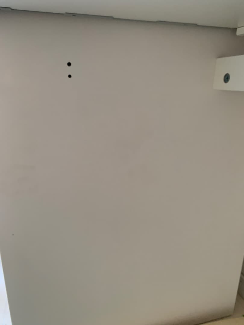 イケアIKEA MICKE 学習机　 引き出し付 （送料込）