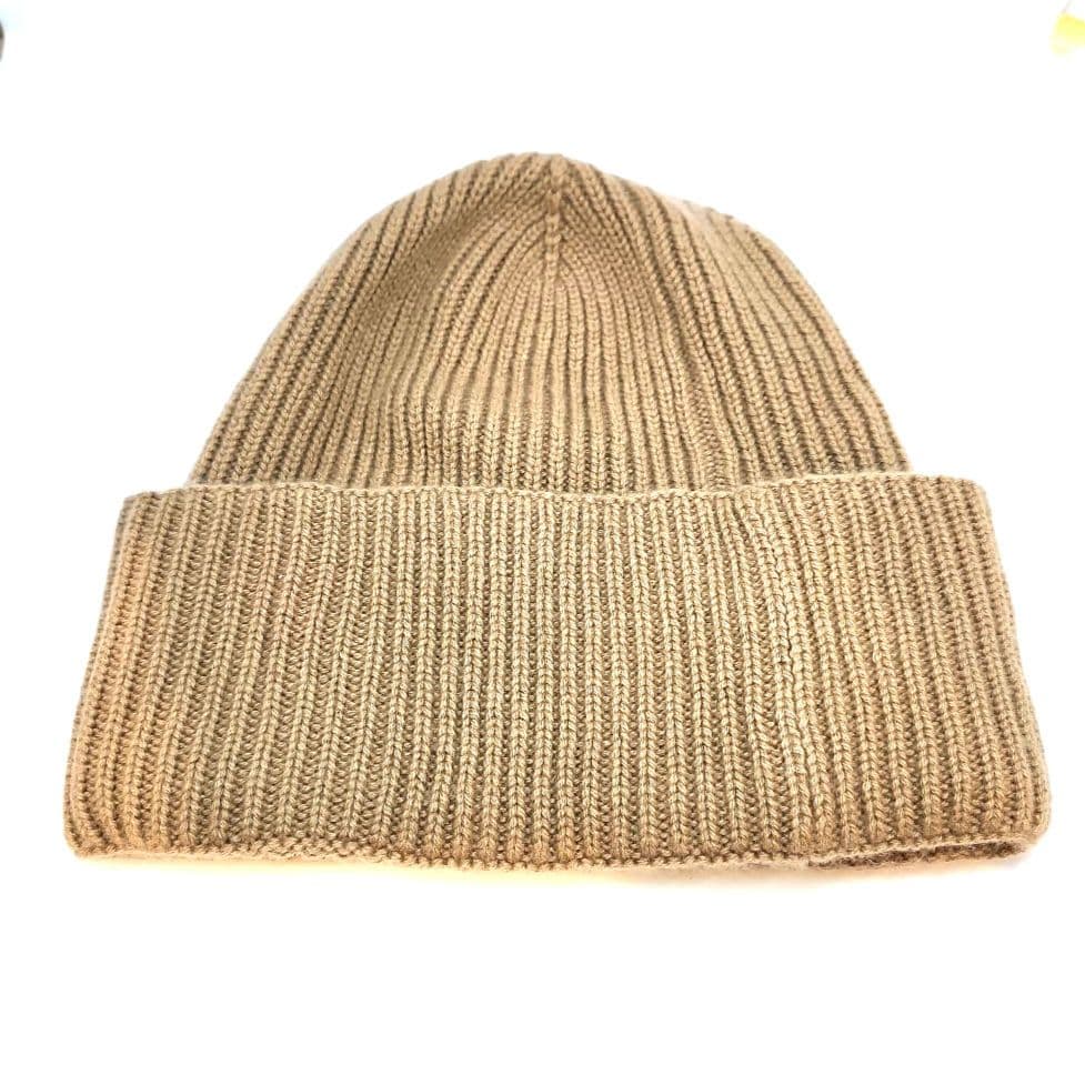 Max Mara マックスマーラ　ニット帽　ベージュ