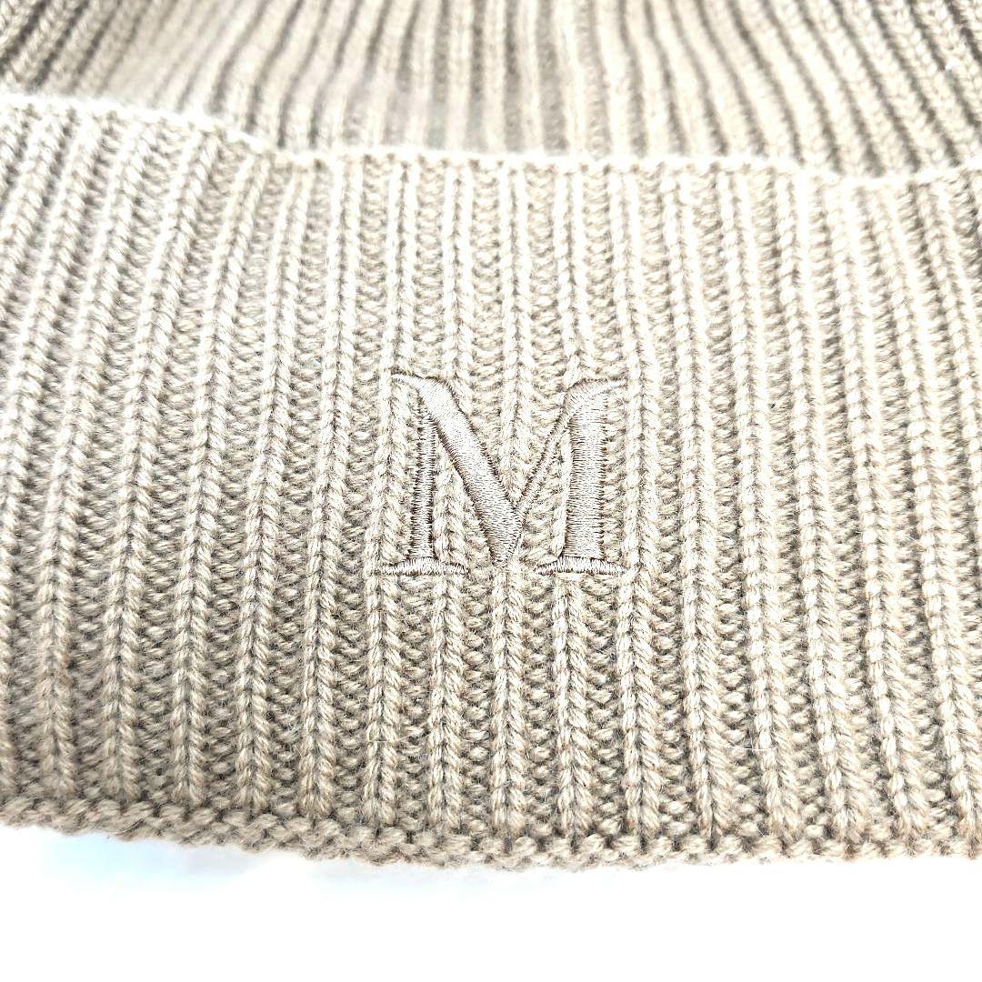 Max Mara マックスマーラ　ニット帽　ベージュ