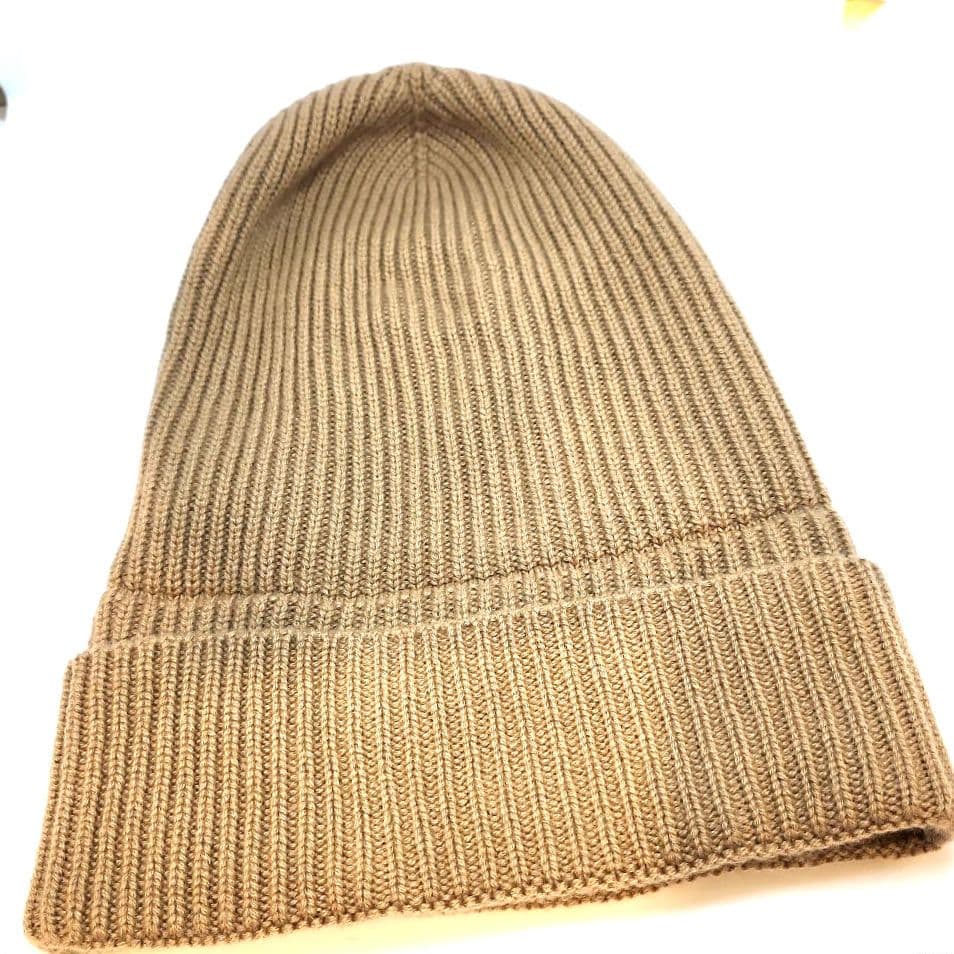 Max Mara マックスマーラ　ニット帽　ベージュ