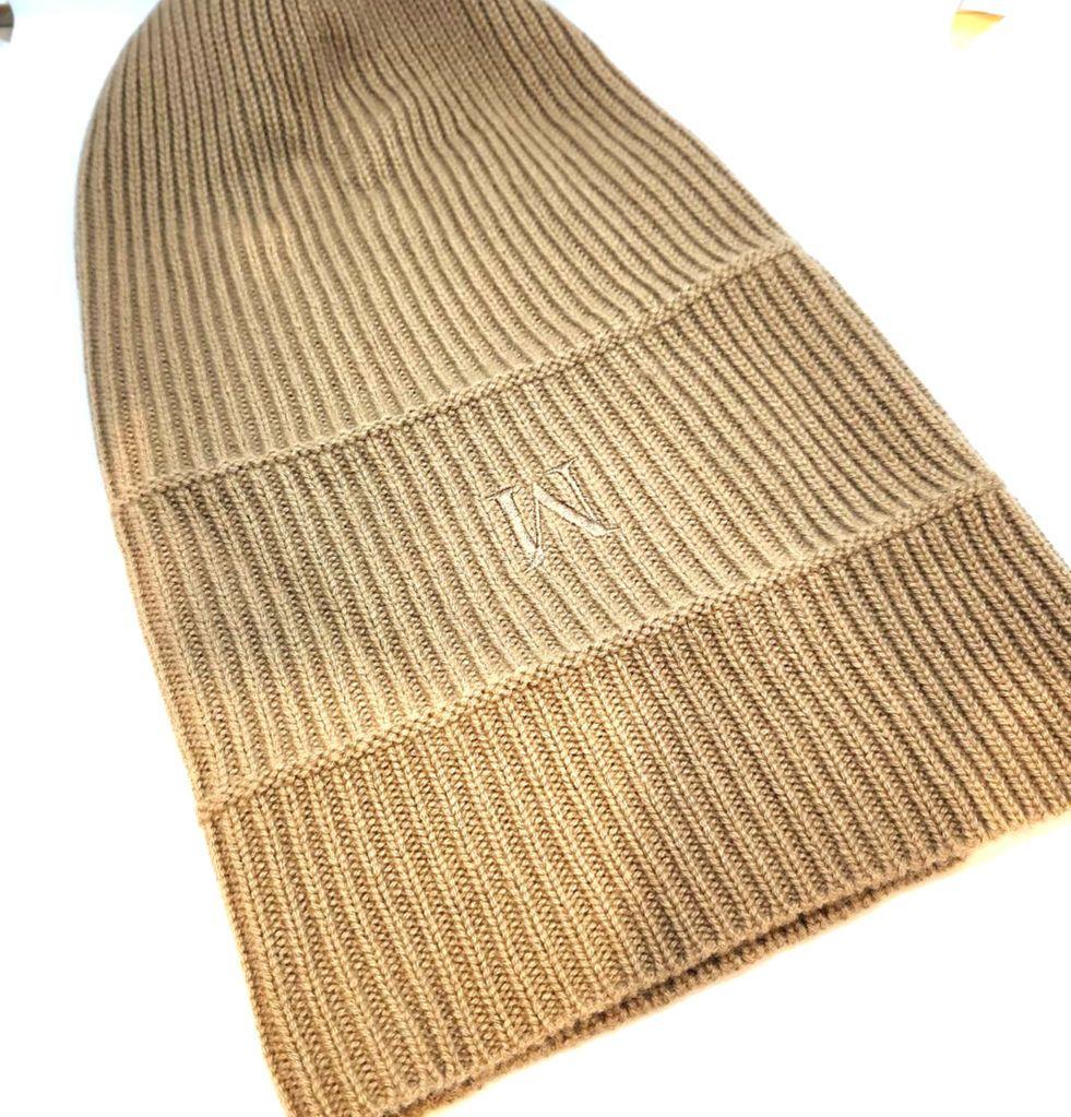 Max Mara マックスマーラ　ニット帽　ベージュ