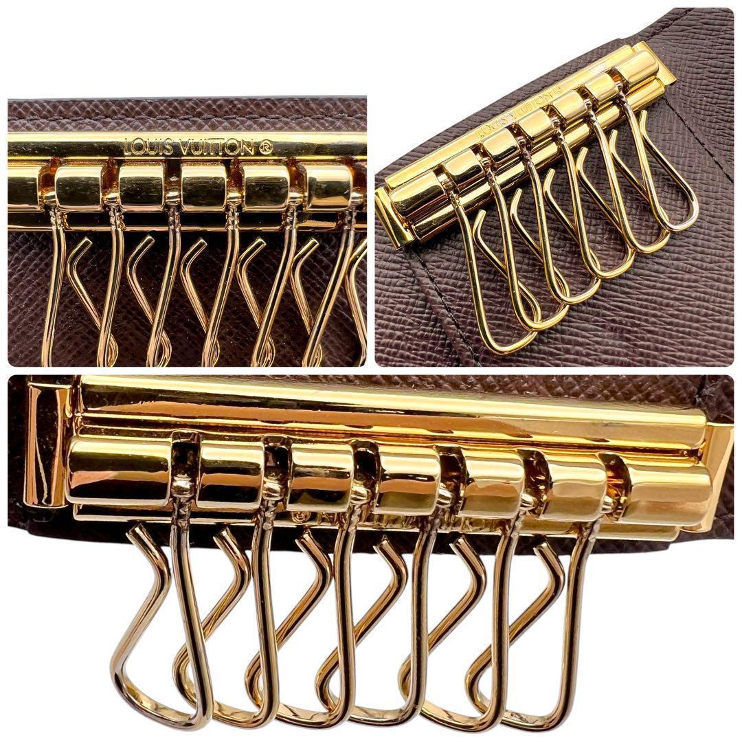 158 HIRO美品 ルイヴィトン 鍵 ダミエ 車鍵 キーケース 鍵