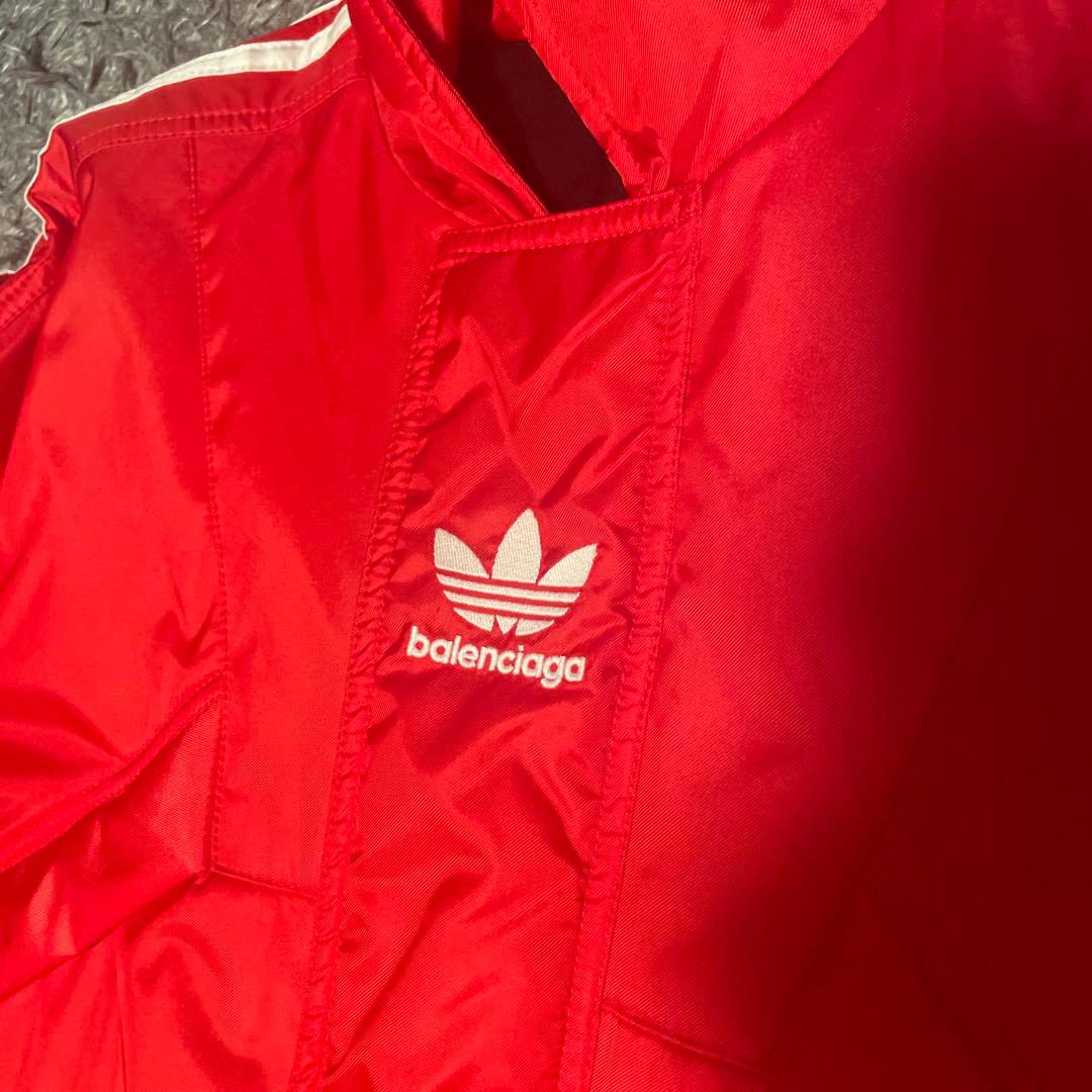 23SS Balenciaga Adidas コラボ　パーカーコート　サイズ2