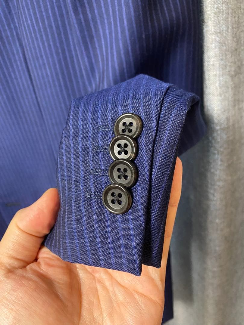 定価26万円【着用2回極美品】大丸天神テーラー最高級ドーメルオーダー売り切り価格