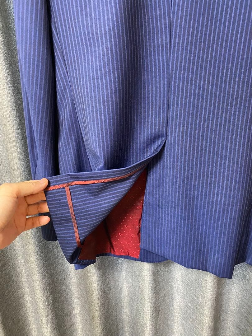 定価26万円【着用2回極美品】大丸天神テーラー最高級ドーメルオーダー売り切り価格