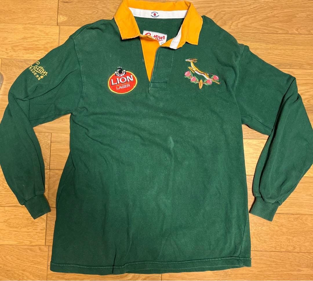 南アフリカ代表ラガーシャツ