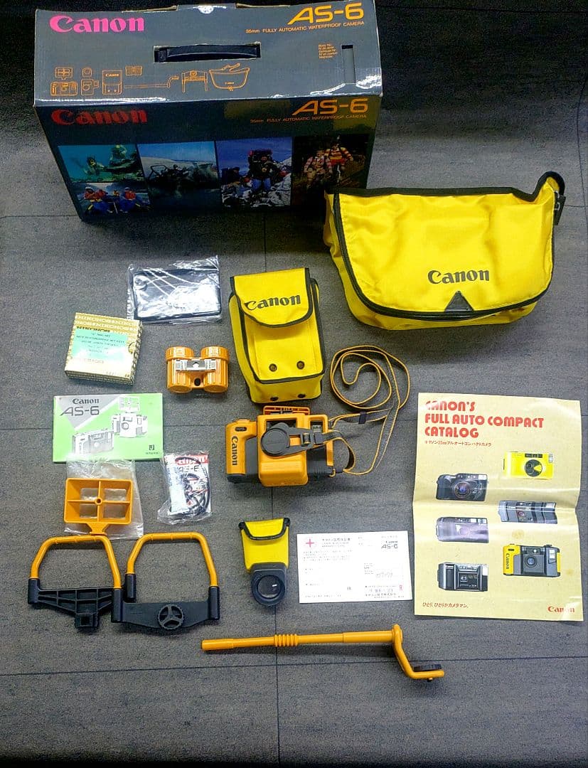 【美品】Canon キャノン AS-6 防水カメラ フィルムカメラ 　OD135