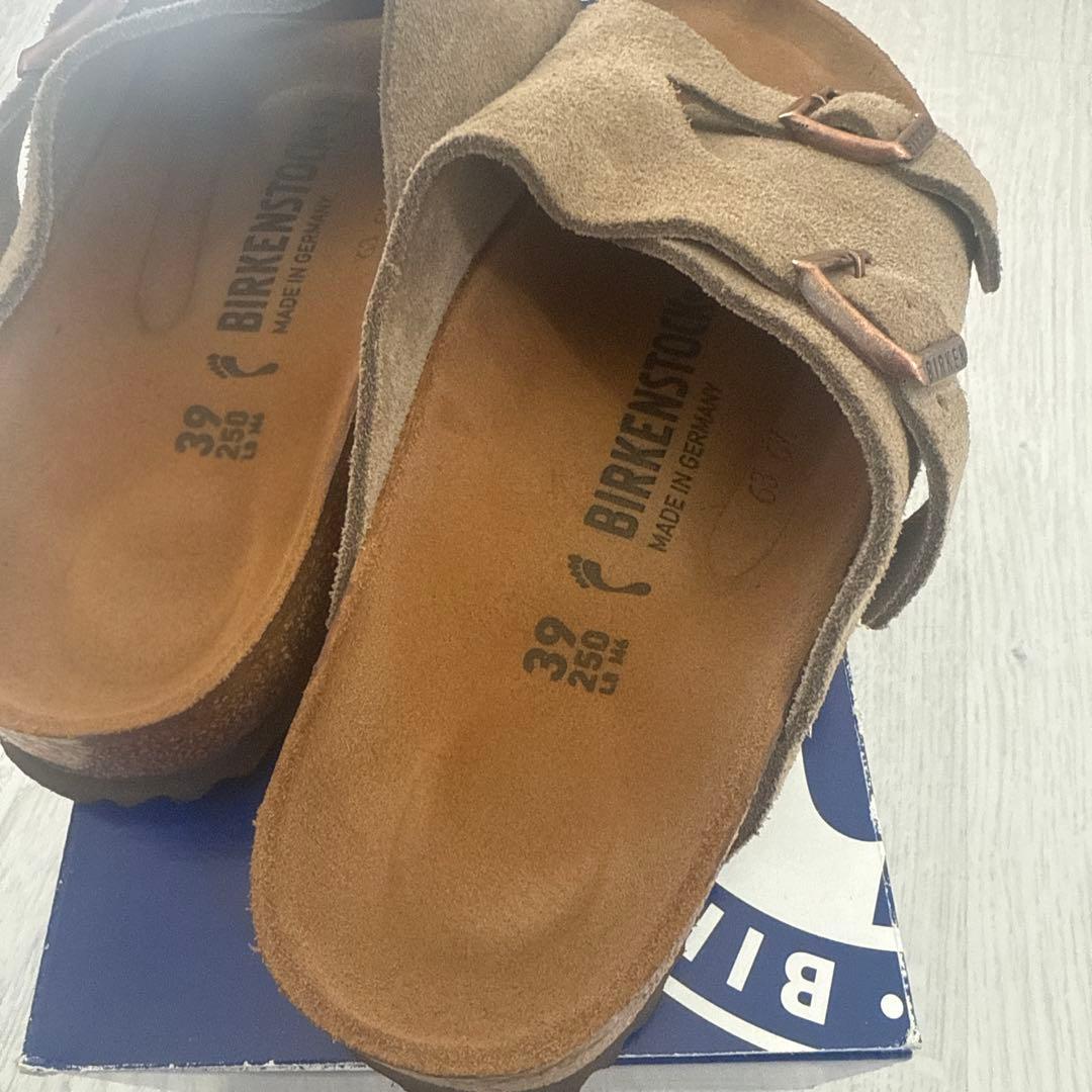 Birkenstock サンダル サイズ39 ベージュ