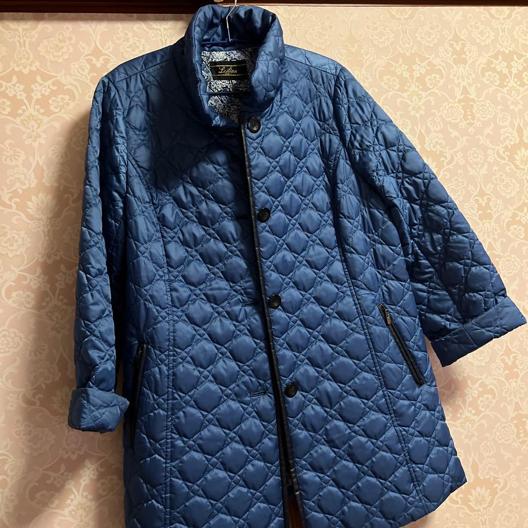 レリアンフェイクレザーパイピング13+ ブルー