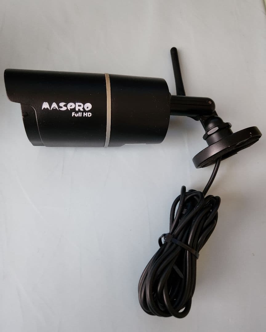 マスプロ防犯カメラ　ワイヤレス　10.1モニター　送料無料