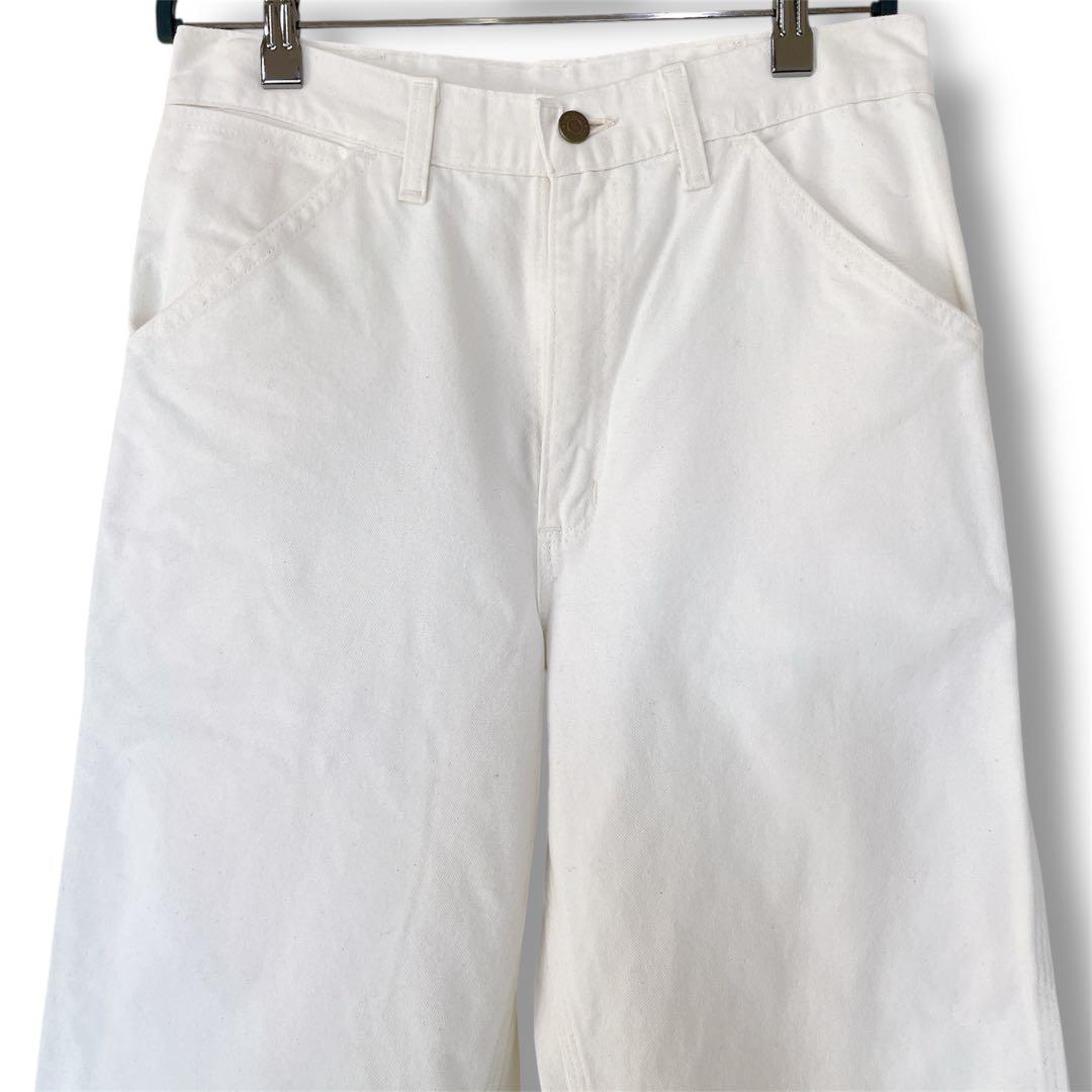 カーハート ペインターパンツ USA製 90s オフホワイト 美品 希少サイズ