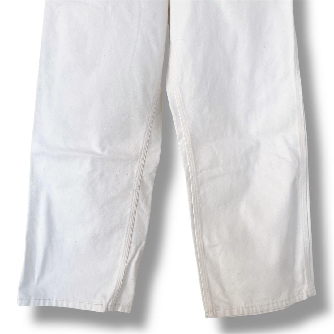 カーハート ペインターパンツ USA製 90s オフホワイト 美品 希少サイズ