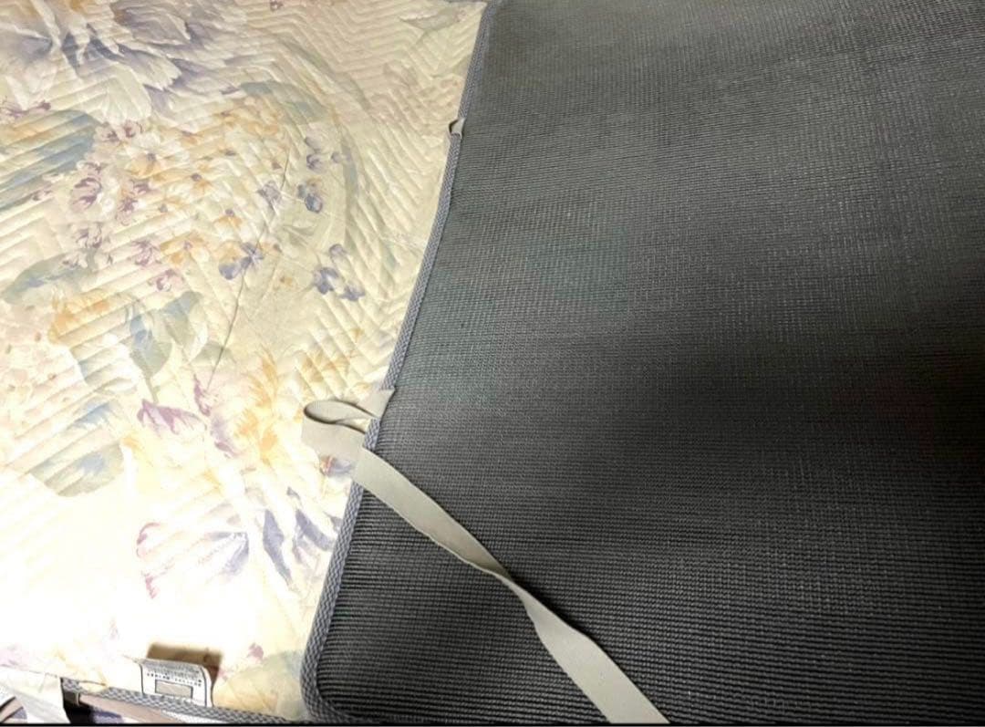 シングル健康敷きマット トルマリン備長炭シリカゲル遠赤外線マイナスイオン抗菌消臭