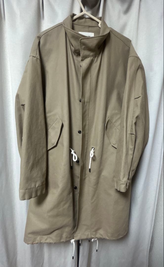 TOMORROWLAND MACPHEE ベージュ モッズコート