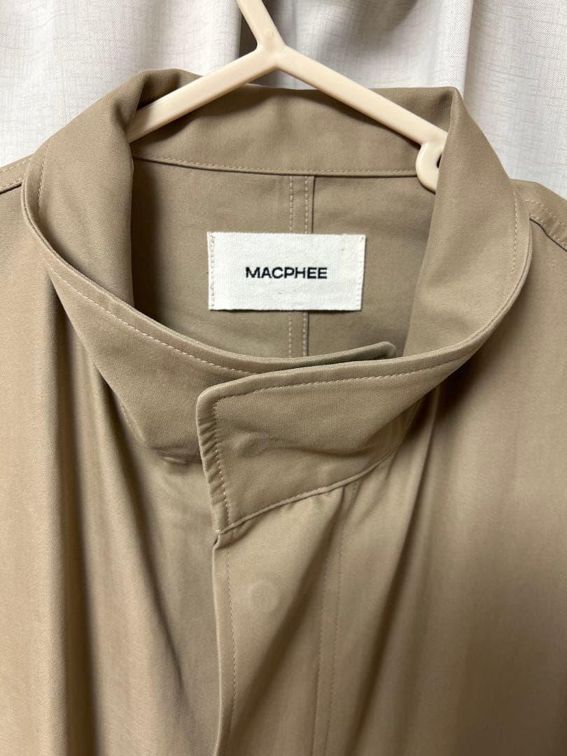 TOMORROWLAND MACPHEE ベージュ モッズコート