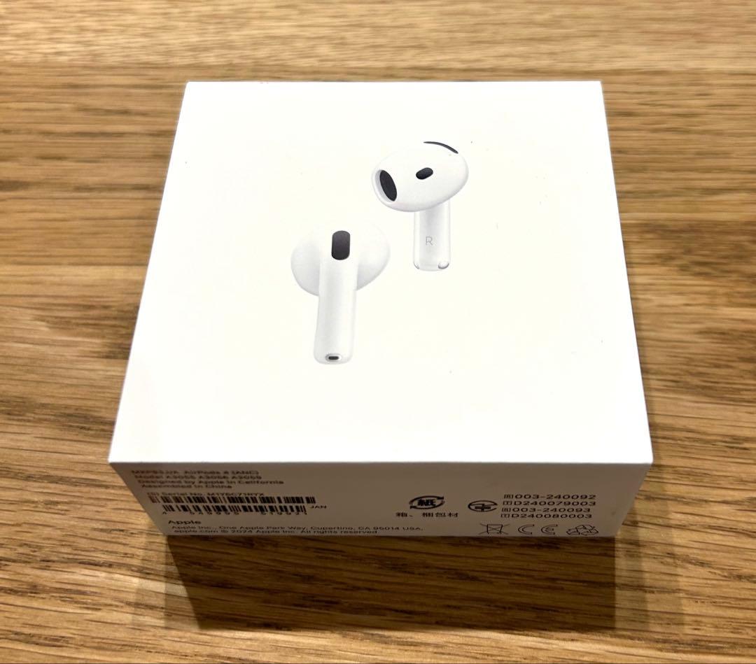 【新品未開封】Apple AirPods 4 本体