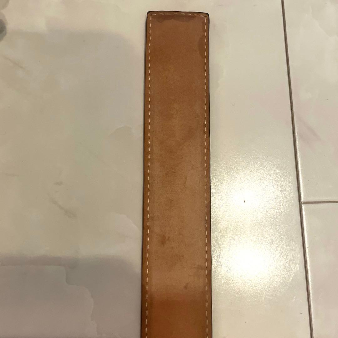 LOEWE ブラックレザーバングル 保存袋付き