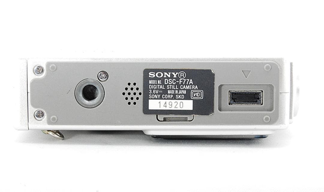 【美品】SONY Cybershot DSC-F77A 動作確認済 39313