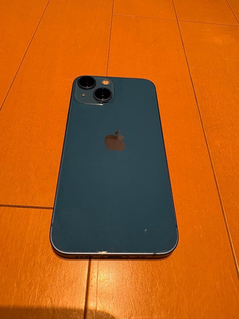 Apple iPhone 13 miniブルー 本体　バッテリー改造品