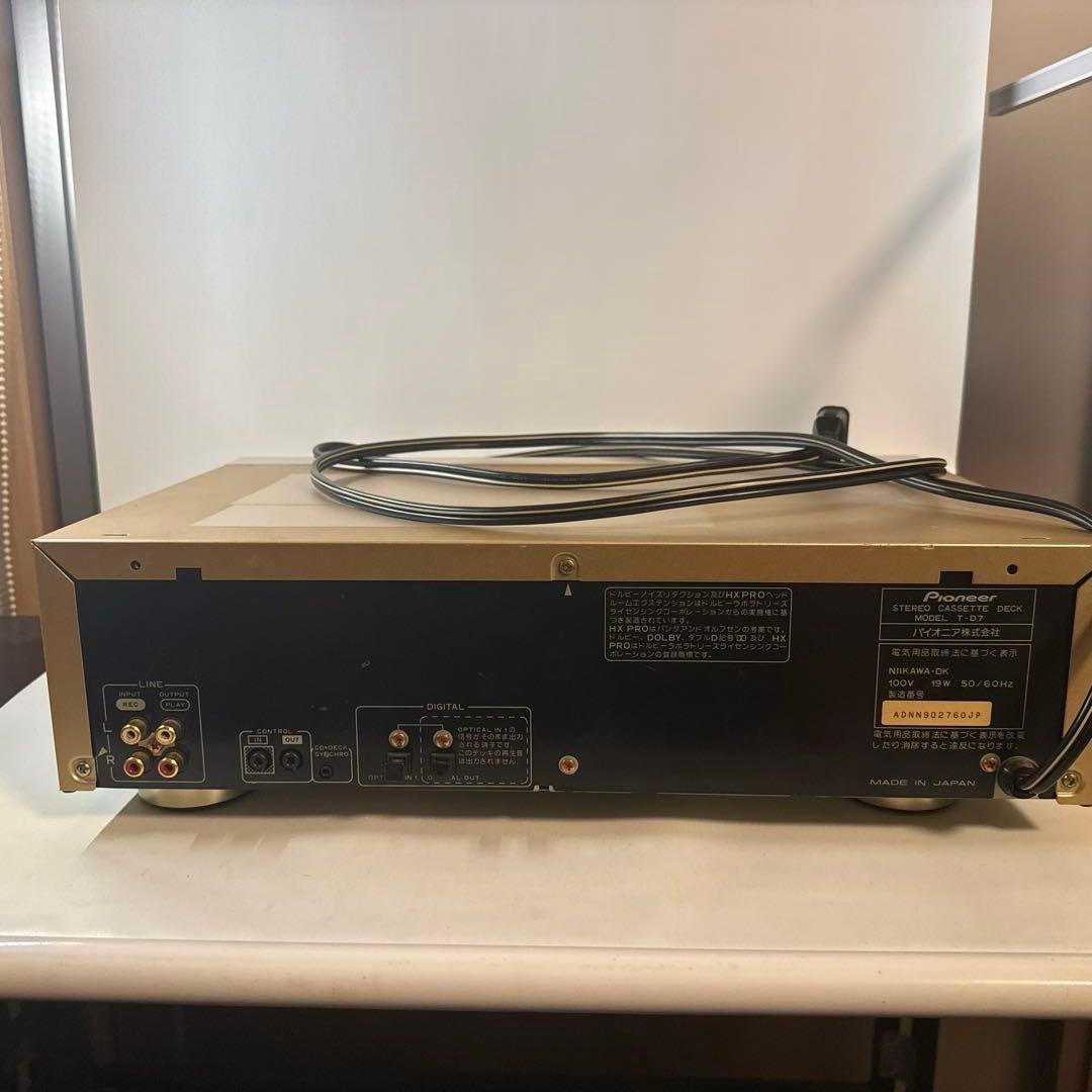 Pioneer パイオニア T-D7 カセットデッキ
