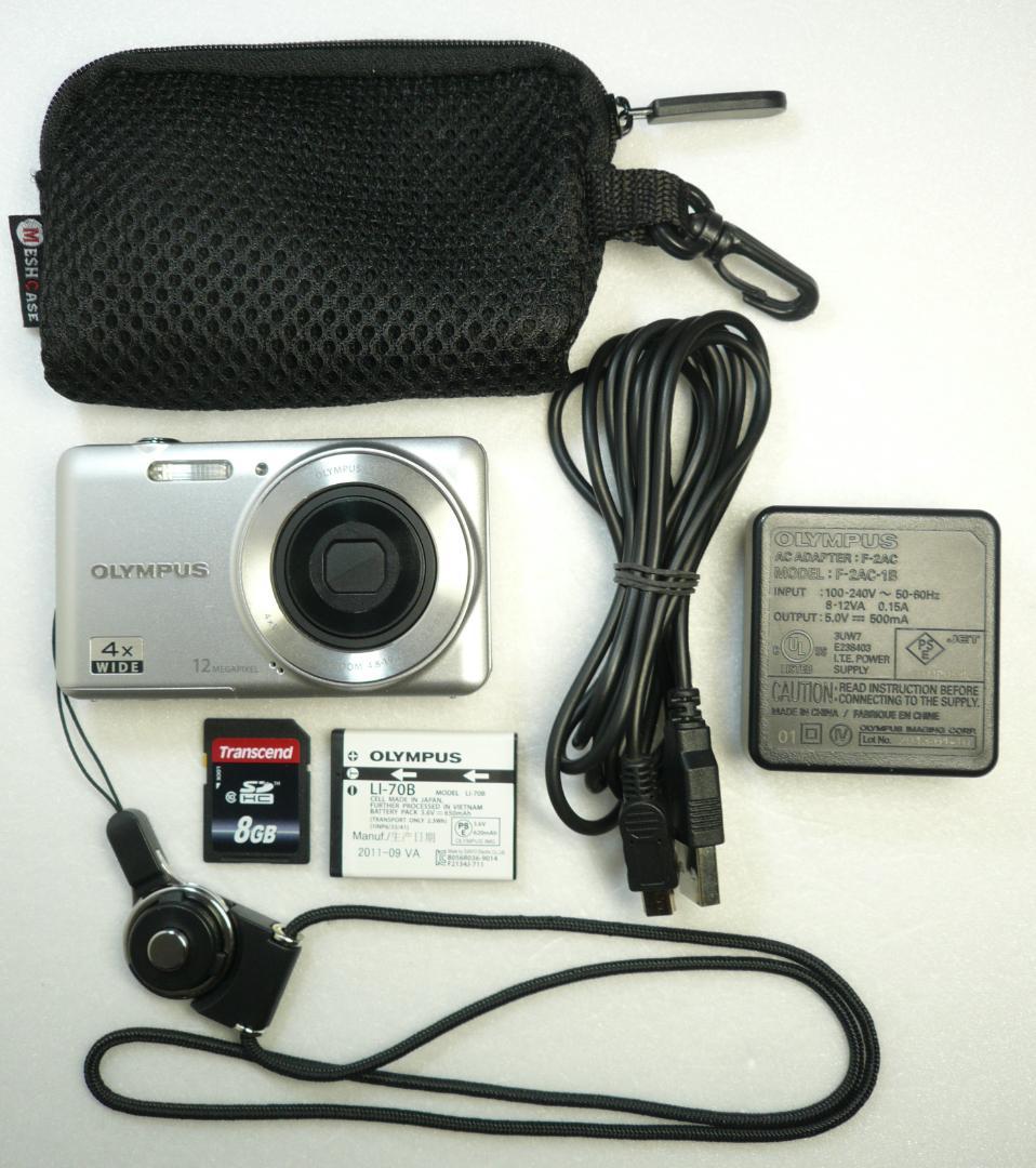 オリンパス VG-110⭐️美品⭕️実働品❤️小さいのに光学4倍1200万画素