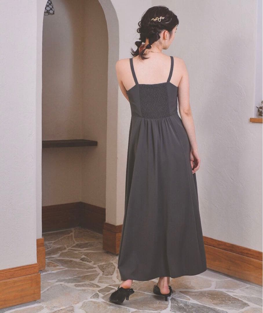 【早い者勝ち✨】値下げしました！kana オケージョンドレス　チャコールグレー