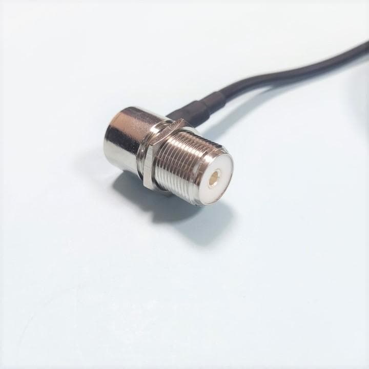 アンテナ　セット 高利得 144/430MHz 基台 同軸ケーブル 銀 ルーフ