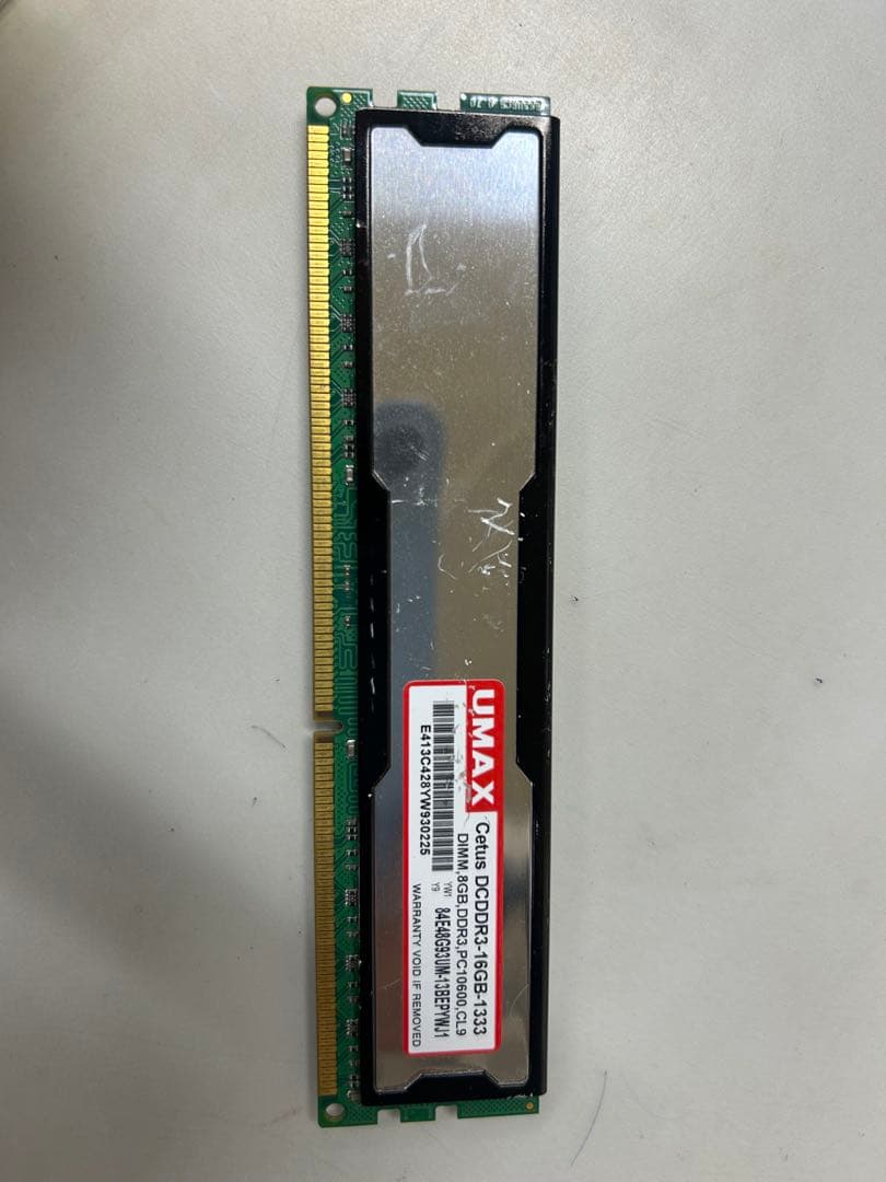 UMAX Ceus DDR3 メモリ