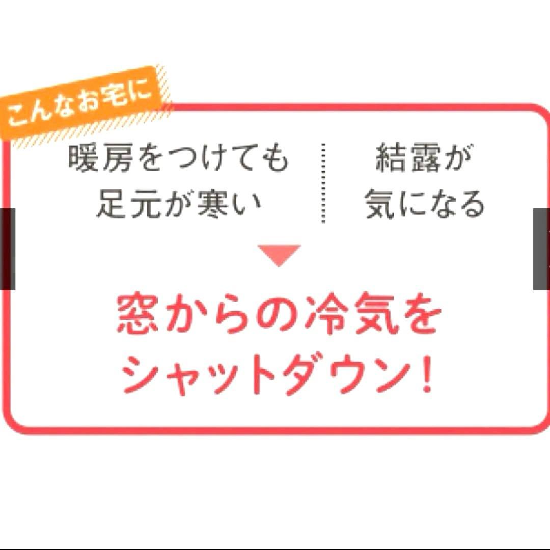 窓際ヒーター　冬の結露と冷気を抑え　省エネ対策　幅120～190cm 伸縮可能
