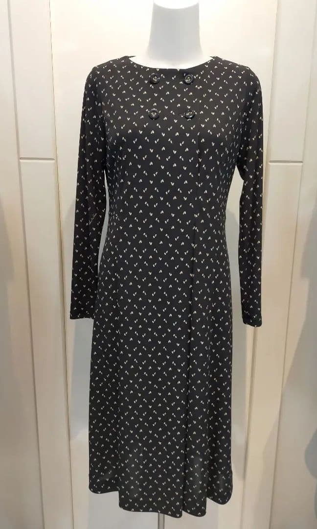 HANAE MORI アルマアンローズ ストレッチワンピース