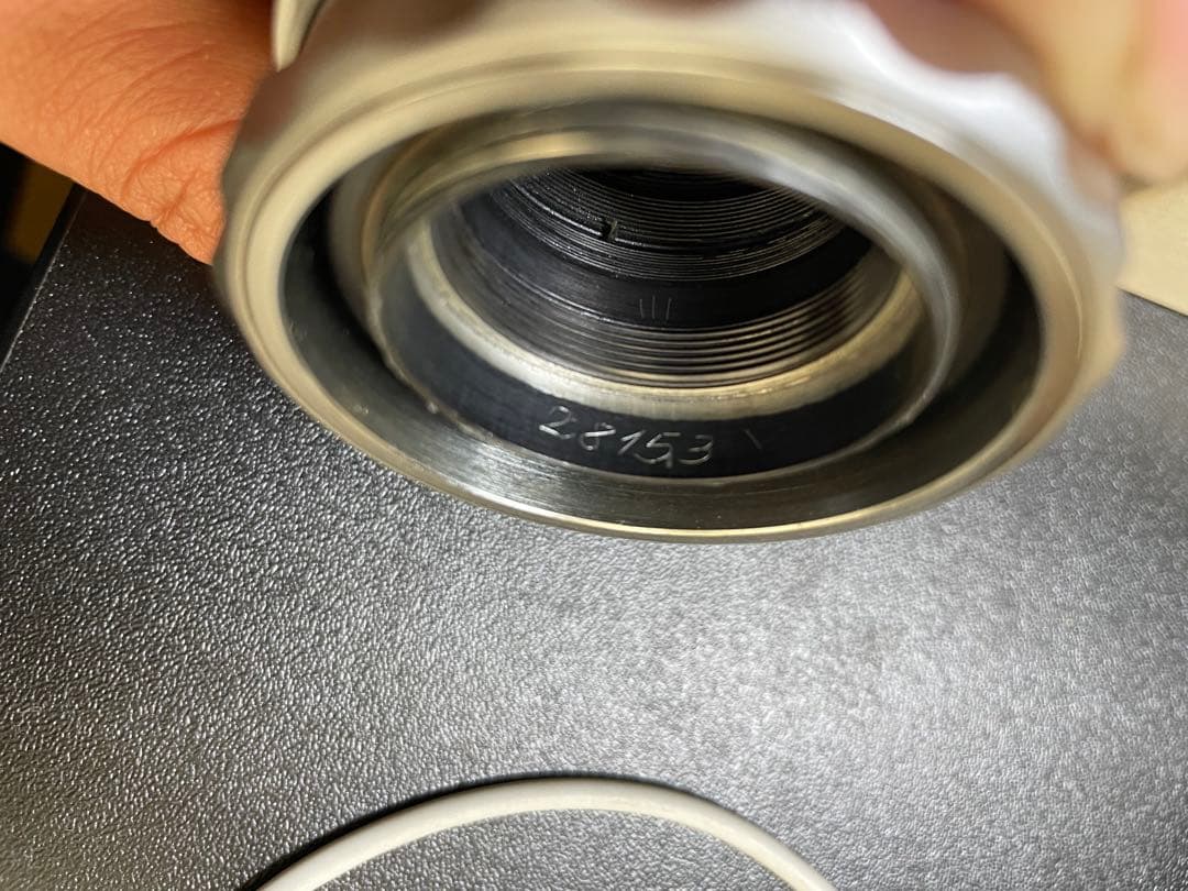 t*2様 DR Summicron 50mm F2 メガネ、箱、フード付き