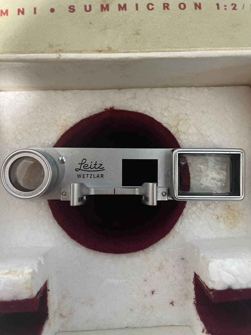 t*2様 DR Summicron 50mm F2 メガネ、箱、フード付き