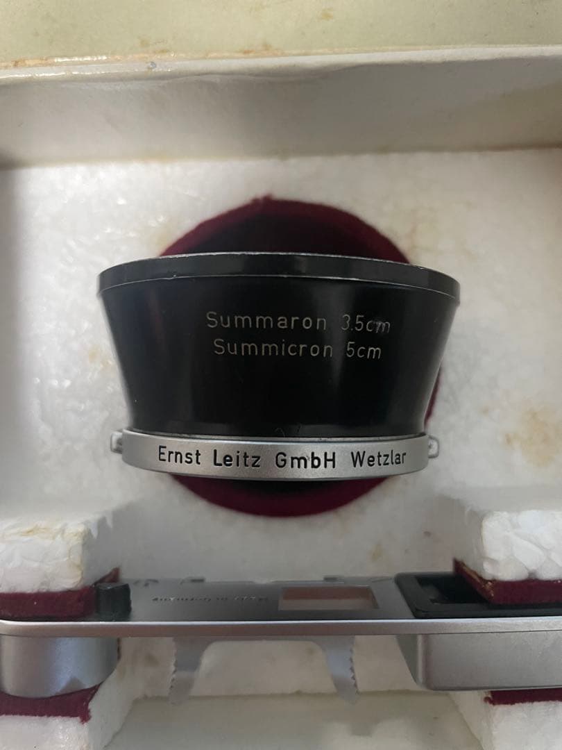 t*2様 DR Summicron 50mm F2 メガネ、箱、フード付き