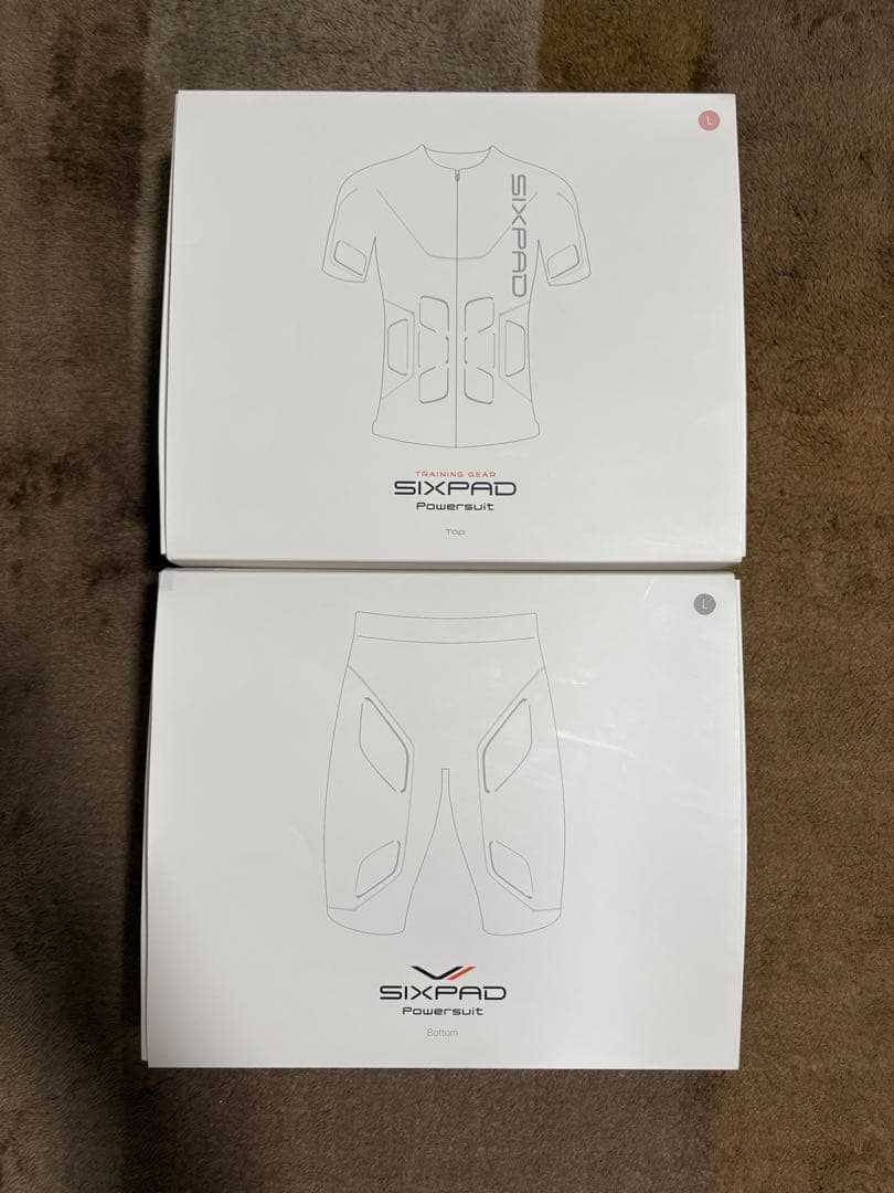 【送料無料】SIXPAD上下セット｜美品・動作良好・付属品一部不足