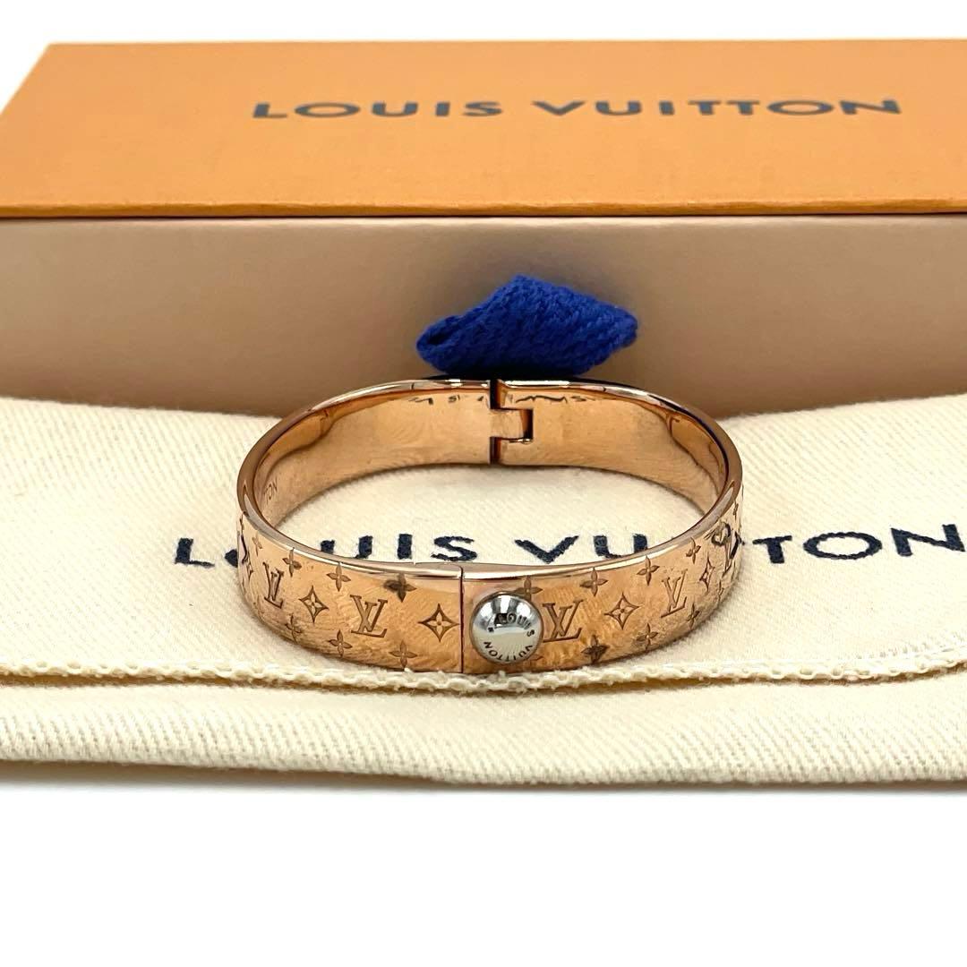 LOUISVUITTON ルイヴィトン カフナノグラム バングル M00253
