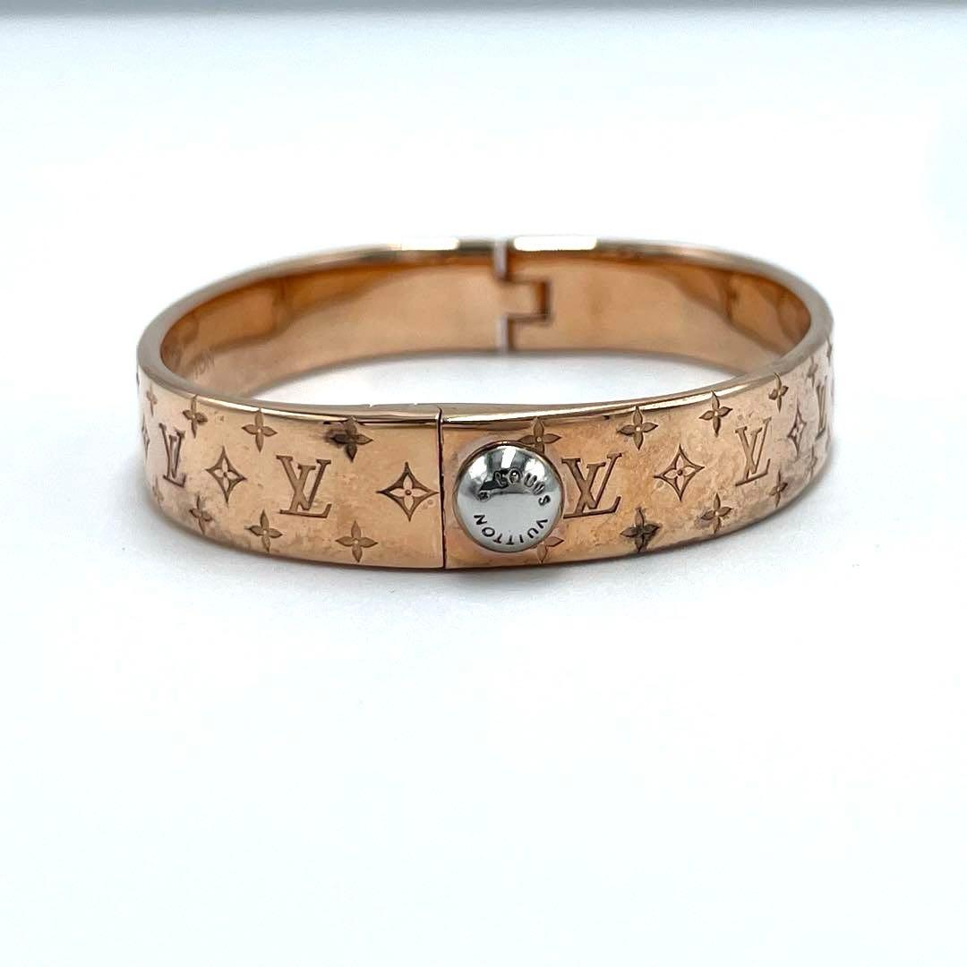 LOUISVUITTON ルイヴィトン カフナノグラム バングル M00253