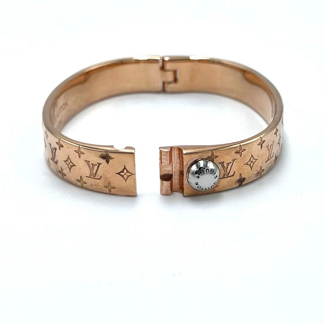 LOUISVUITTON ルイヴィトン カフナノグラム バングル M00253