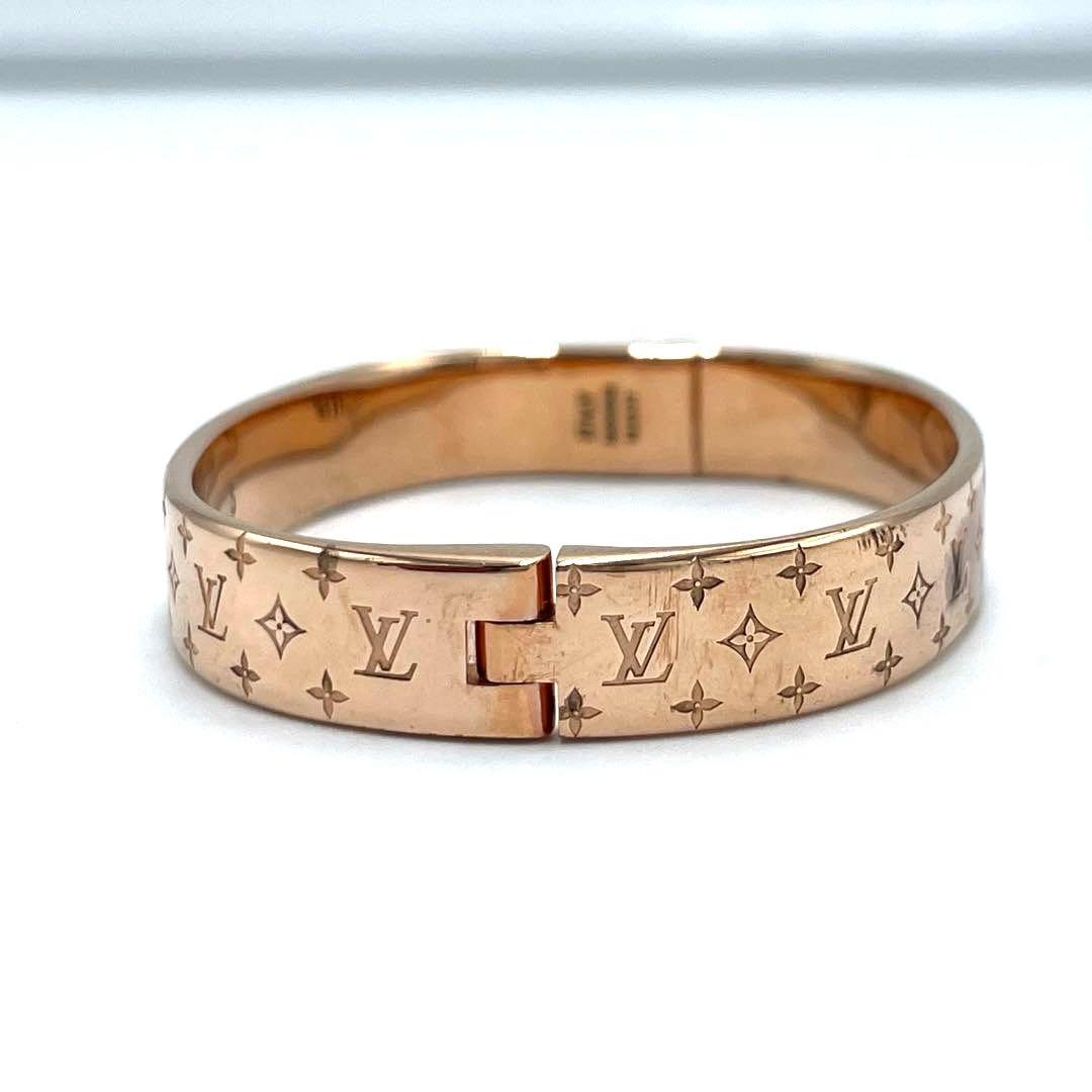 LOUISVUITTON ルイヴィトン カフナノグラム バングル M00253