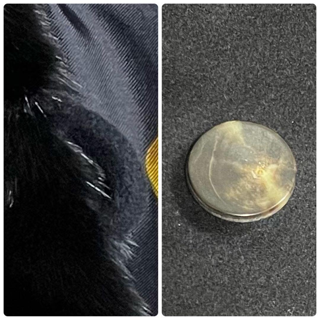 【上質】 ✨ヘルノ xロロピアーナ カシミヤxシルク ミンクファー付コート 42