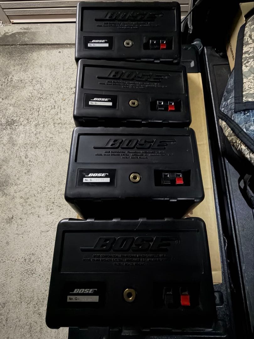 BOSE101MM 天吊りブラケット付×4台