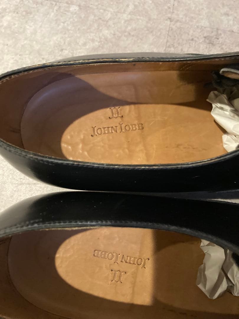 未使用 希少 john lobb ボノーラ製 philip 8.5E