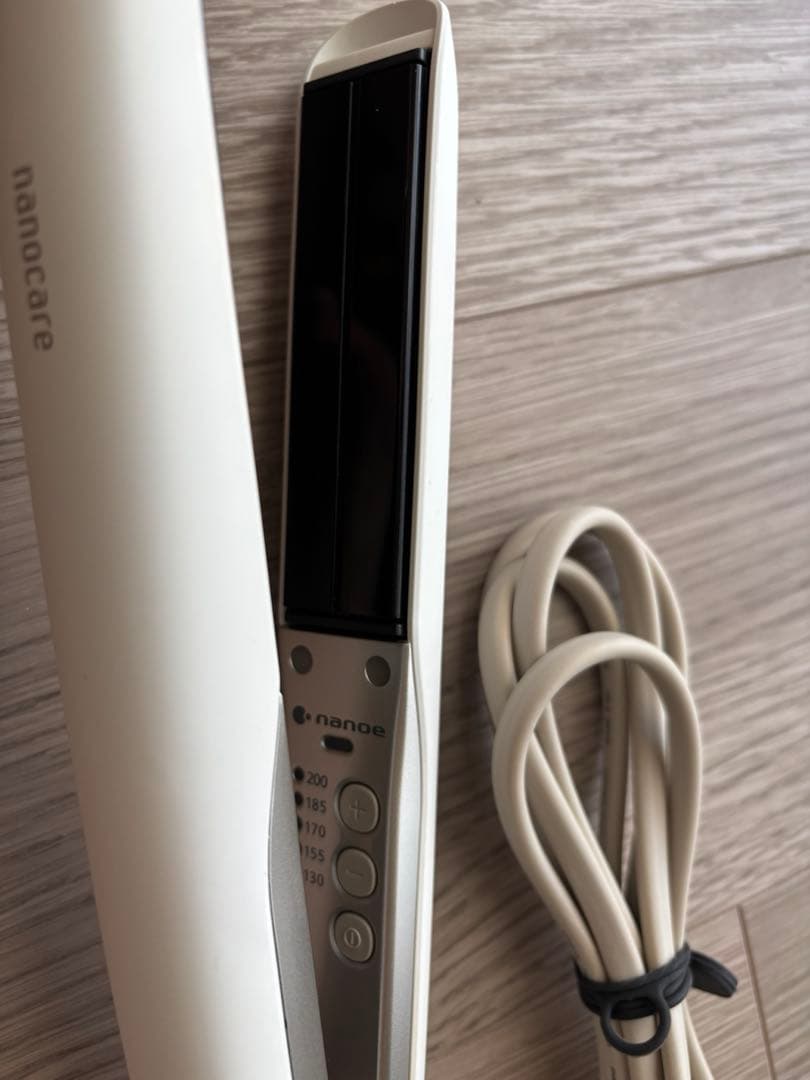 パナソニック　ストレートヘアアイロン【白】EH-HS0J-W（取説有）