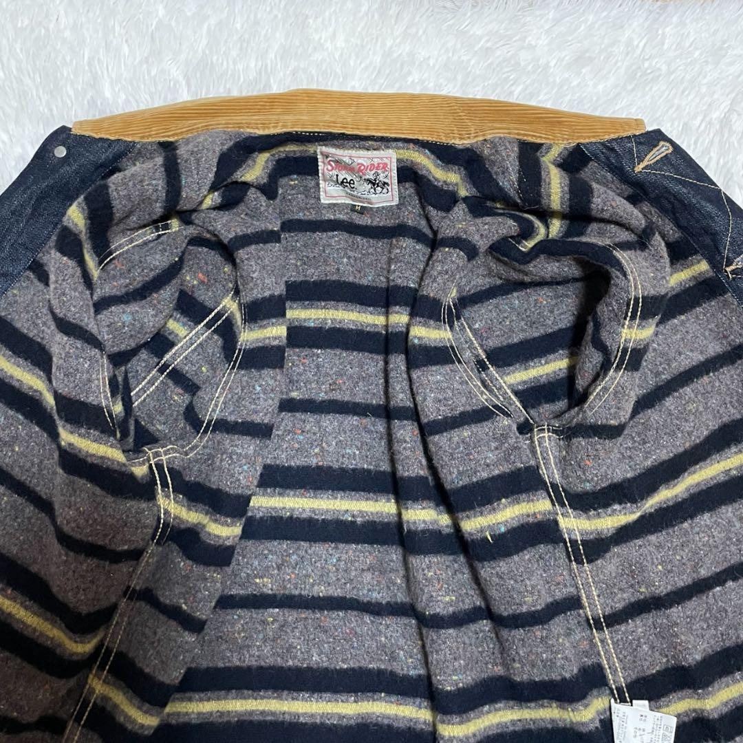 Lee ストームライダー デニムジャケット コーデュロイ 裏地 M 美品