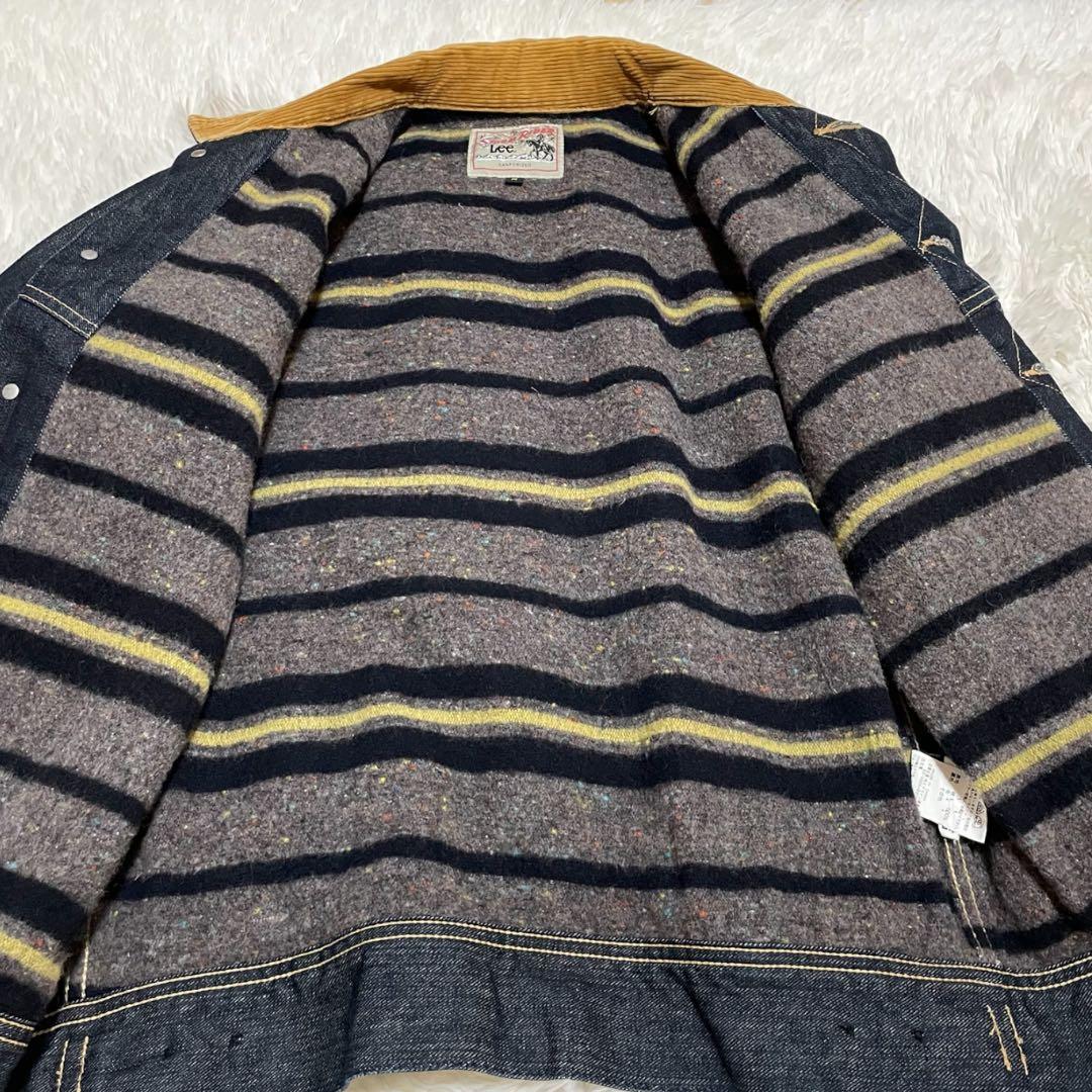 Lee ストームライダー デニムジャケット コーデュロイ 裏地 M 美品