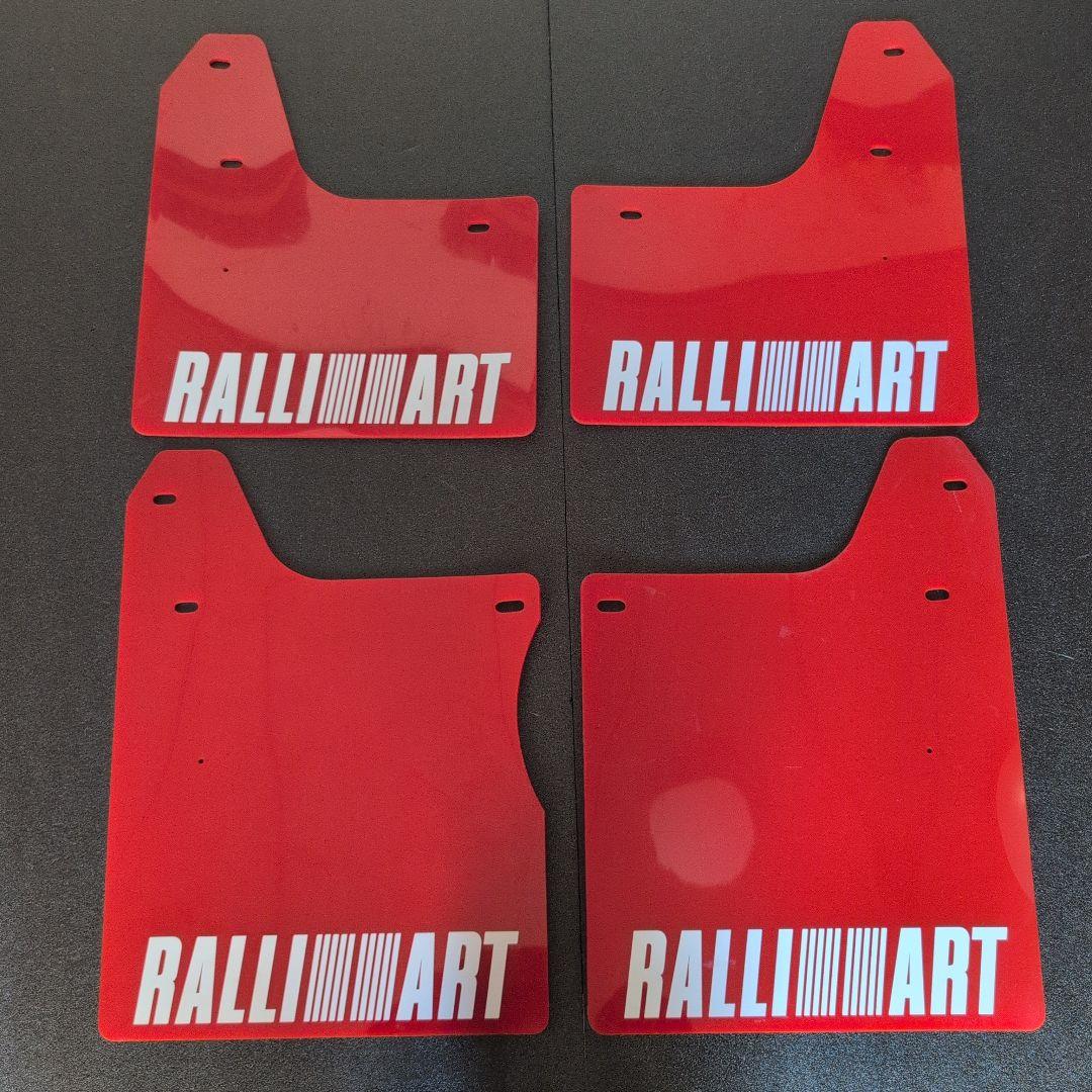 N*i様 絶版　ラリーアート　マッドフラップ　1台分4枚セット　未使用品！